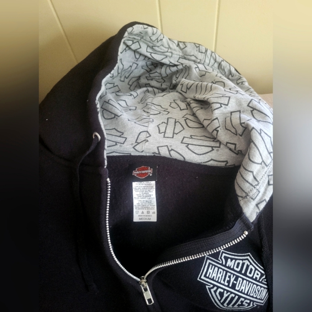 Harley Davidson hoody. Women's medium - Picture 2 of 5